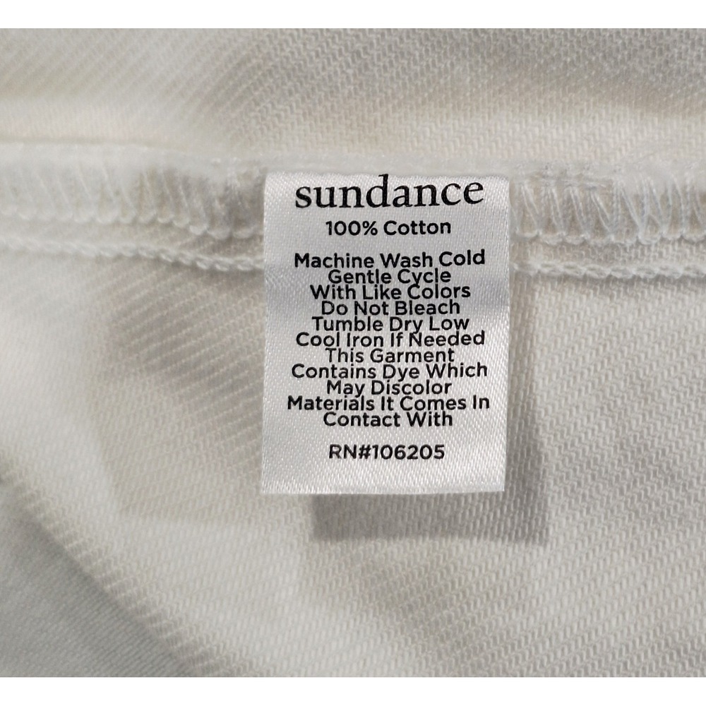 Sundance White V‑Neck Sleeveless Tie‑Waist Midi Dress - Picture 5 of 7